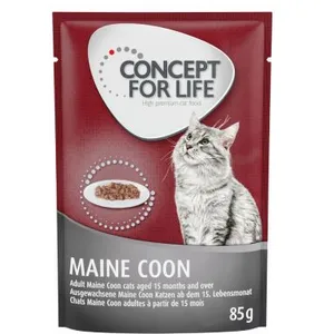 12x85g Maine Coon Adult Concept for Life - Pâtée pour chat pas cher