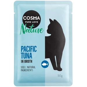 6x50g Cosma Nature thon du Pacifique - Pâtée pour chat pas cher