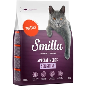 4kg Smilla Adult Sensitive sans céréales - Croquettes pour chat pas cher