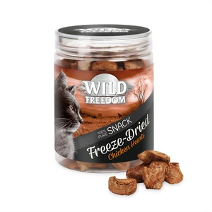 45g Coeurs de poulet Friandises lyophilisées Wild Freedom - Friandises pour chat pas cher