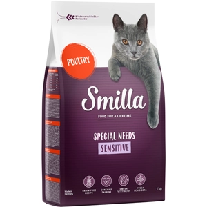 1kg Adult Sensitive sans céréales Smilla - Croquettes pour chat pas cher