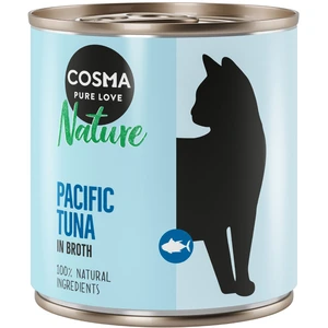 Cosma Nature 6 x 280 g pour chat - thon du Pacifique pas cher
