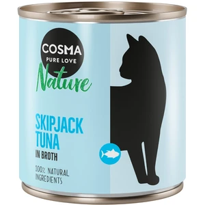 6x280g Cosma Nature thon Skipjack - Pâtée pour chat pas cher
