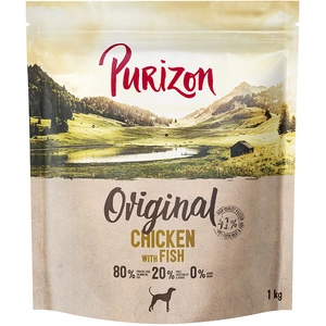 Offre d'essai : croquettes Purizon 1 kg - sans céréales pour chien - Adult poulet, poisson pas cher