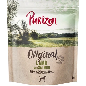 1kg Purizon Adult agneau, saumon sans céréales - Croquettes pour chien pas cher