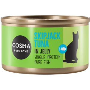 6x85g Cosma Original en gelée thon Skipjack - Pâtée pour chat pas cher