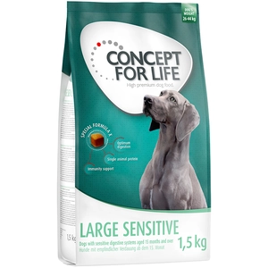 Offre d'essai : croquettes Concept for Life 1 kg ou 1,5 kg pour chien - Large Sensitive (1,5 kg) pas cher