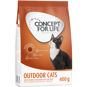 400g Outdoor Cats Concept for Life Croquettes pour chatVendu parzooplus-be