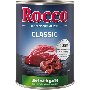 1x400g Rocco Classic gibier - Pâtée pour chienVendu parzooplus-be