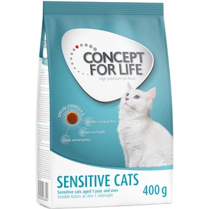 400g Sensitive Cats Concept for Life Croquettes pour chatVendu parzooplus-be