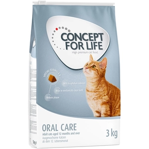 3kg Oral Care Concept for Life - Croquettes pour chat pas cher