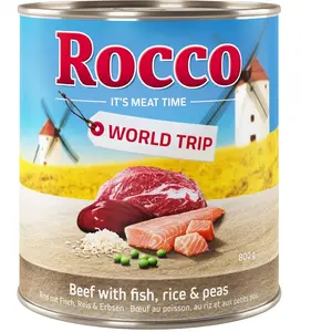 6x800g Rocco Tour du monde Espagne - Pâtée pour chien pas cher