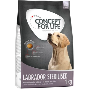 1kg Labrador Sterilised Concept for Life - Croquettes pour chienVendu parzooplus-be