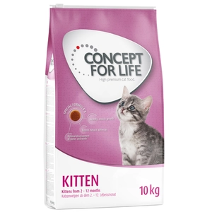 10kg Kitten Concept for Life - Croquettes pour chat pas cher