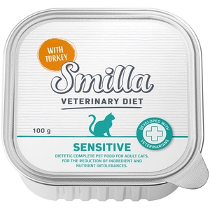 Smilla Veterinary Diet Sensitive dinde pour chat - 8 x 100 g pas cher