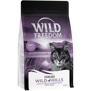 Wild Freedom Adult Wild Hills Sterilised, canard pour chat - sans céréales - 400 g pas cher