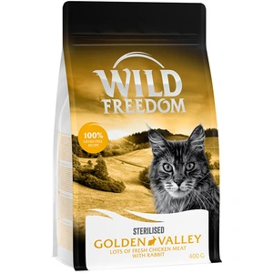 Wild Freedom Adult Golden Valley Sterilised, lapin pour chat - sans céréales - 400 g pas cher