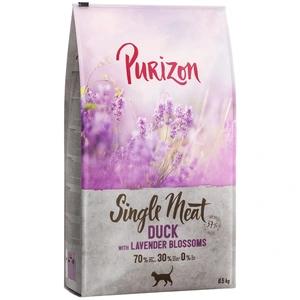 Purizon Single Meat canard, fleurs de lavande pour chat - 6,5 kg pas cher