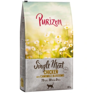 Purizon Single Meat poulet, fleurs de camomille pour chat - 6,5 kg pas cher