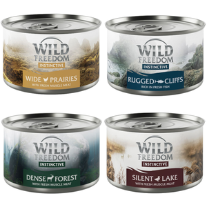 Wild Freedom Instinctive aliment complémentaire 6 x 140 g pour chat - lot mixte Misty Mountains pas cher