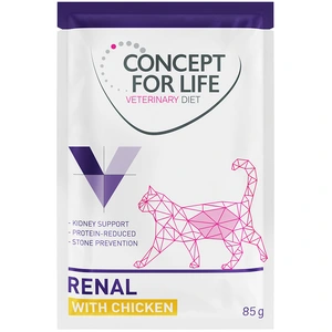 Concept for Life Veterinary Diet Renal poulet pour chat - 12 x 85 g pas cher