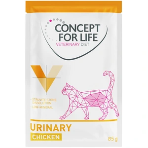 Concept for Life Veterinary Diet Urinary poulet pour chat - 12 x 85 g pas cher