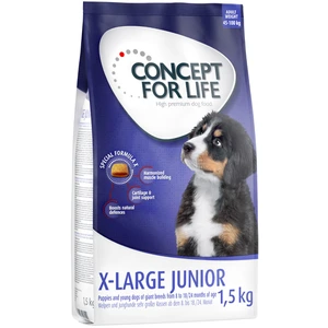 Offre d'essai : croquettes Concept for Life 1 kg ou 1,5 kg pour chien - X-Large Junior (1,5 kg)Vendu parzooplus-be