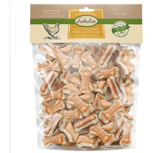 750g Lukullus os à mâcher Pack XXL poulet 5 cm - Friandises pour chien pas cher