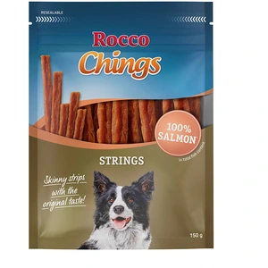 Rocco Chings Strings pour chien - saumon 150 g pas cher