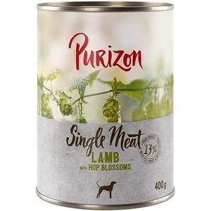 Purizon Single Meat 6 x 400 g pour chien - agneau, fleurs de houblon pas cher