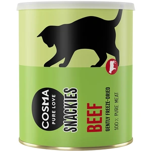 Maxi Tube Cosma Snackies friandises lyophilisées pour chat - boeuf (130 g) pas cher