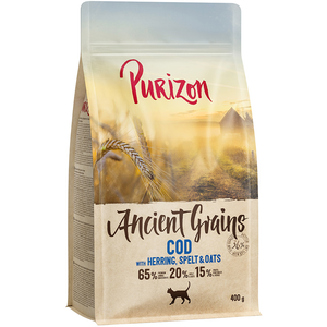 Purizon Adult cabillaud - céréales anciennes pour chat - 400 g pas cher