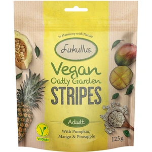 Lukullus Vegan Garden Stripes potiron, mangue, ananas pour chien -  125 g pas cher
