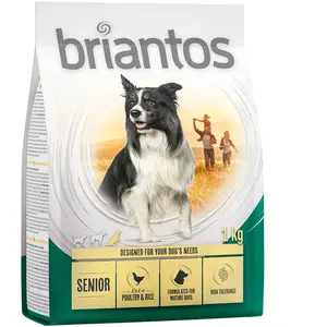 Briantos Senior, volaille, riz pour chien - 1 kg pas cher