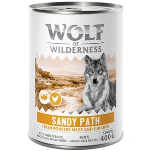 Wolf of Wilderness Senior Expedition 6 x 400 g pour chien - Sandy Path - volaille, pouletVendu parzooplus-be
