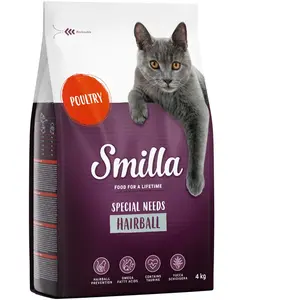 Smilla Hairball volaille pour chat - 4 kg pas cher