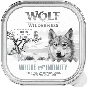 Wolf of Wilderness Adult - Single Protein 6 x 300 g pour chien - White Infinity - cheval pas cher