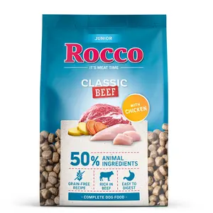 Rocco Junior Classic boeuf avec poulet - 1 kg pas cher