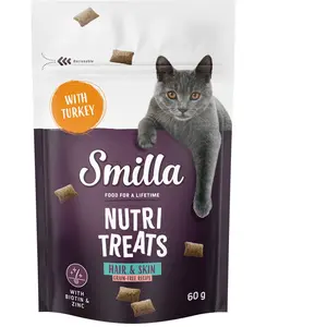 Smilla Nutri Treats 60 g pour chat - Sterilised (60 g) pas cher