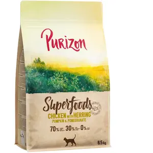 6,5kg Superfoods Poulet Purizon croquettes pour chat pas cher