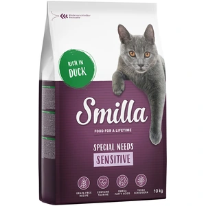 Smilla Adult Sensitive sans céréales canard pour chat - 10 kg pas cher