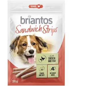 Briantos Sandwich Strips pour chien - 100 gVendu parzooplus-be