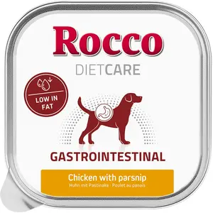 Barquettes Rocco Diet Care Gastro Intestinal poulet, panais 150 g pour chien 10 x 150 g pas cher