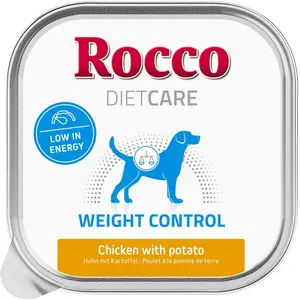 Barquettes Rocco Diet Care Weight Control poulet, pommes de terre 150 g pour chien 10 x 50 g pas cher