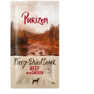 Offre d'essai : croquettes, boîtes et friandises Purizon pour chien - Friandises boeuf, poulet (5 g) pas cher