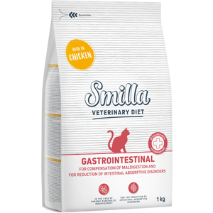 Smilla Veterinary Diet Gastrointestinal poulet pour chat - 1 kg pas cher