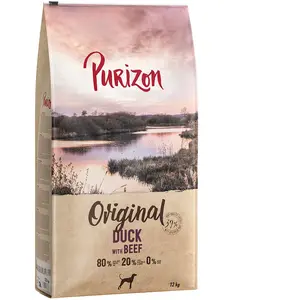 Purizon Adult canard, boeuf - sans céréales pour chien - 12 kg pas cher