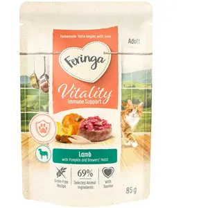 Feringa Vitality Immune Support pour chat - 12 x 85 g pas cher