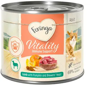 Feringa Vitality Immune Support pour chat - 6 x 200 g pas cher