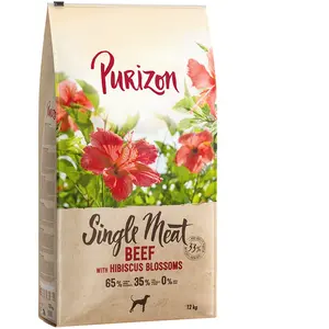 12kg Purizon Rind mit Hibiskus Hundefutter trocken pas cher